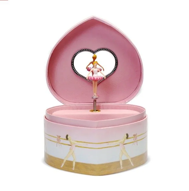 アイリッシュ ドレスデン ミュージカルカルテット Ballerina Heart Musical Treasure Box — Children's Boutique | Kid